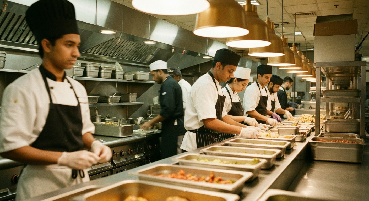 グローバル多国籍外食フランチャイズ