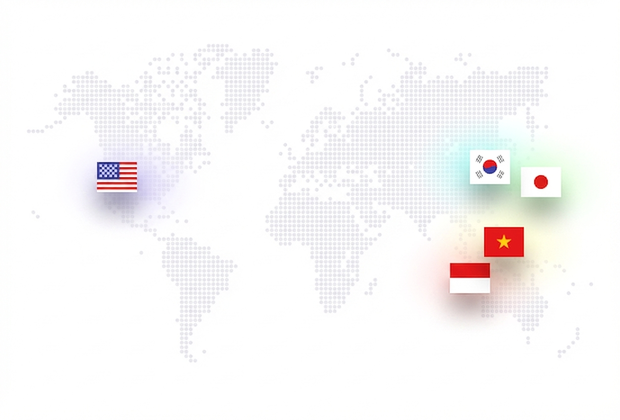 5言語UI 14言語AI翻訳